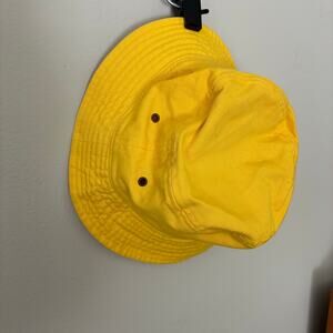 The Hat Depot Kids Yellow Bucket Hat Cotton Summer Sun Hat Packable